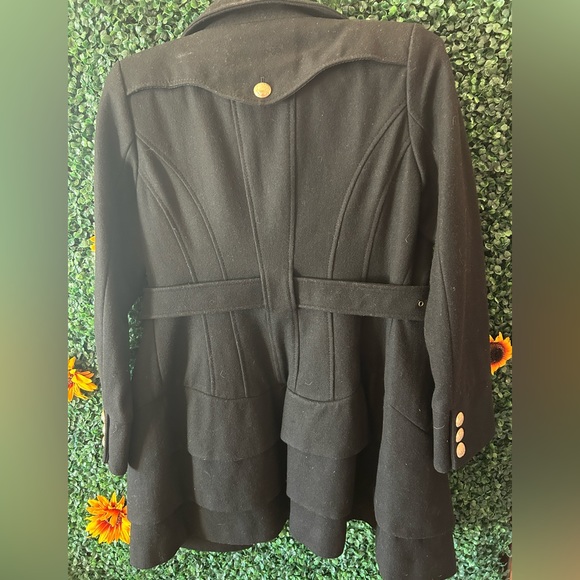 GUESS Wool-Blend Belted Coat - Picture 4 of 7